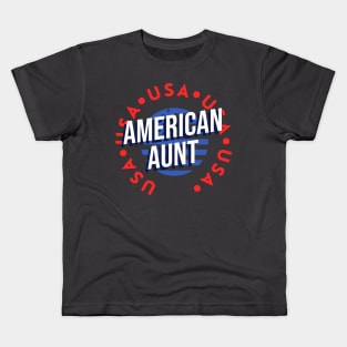 American Aunt Kids T-Shirt